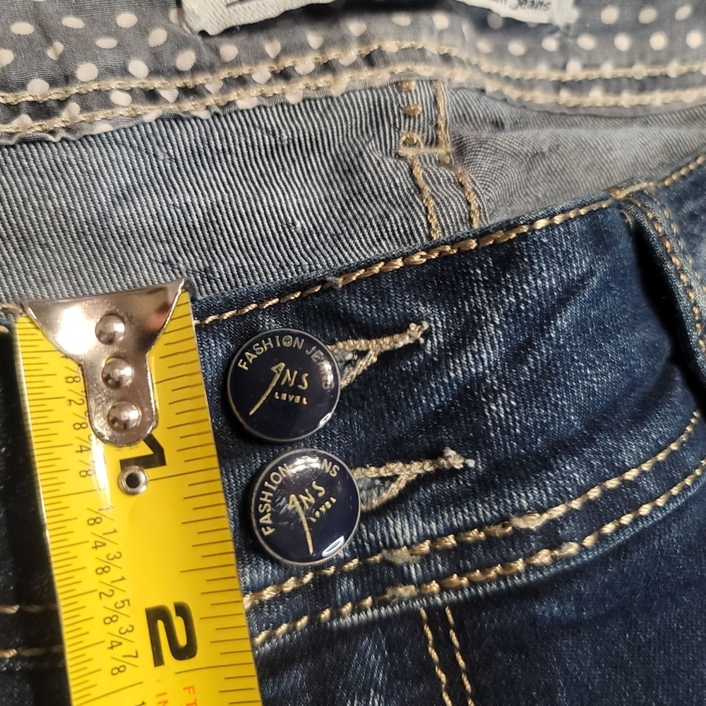 ANULE "UP & UP" - 30W X 32L  Distressed Blue Jeans - Picture 7 of 11